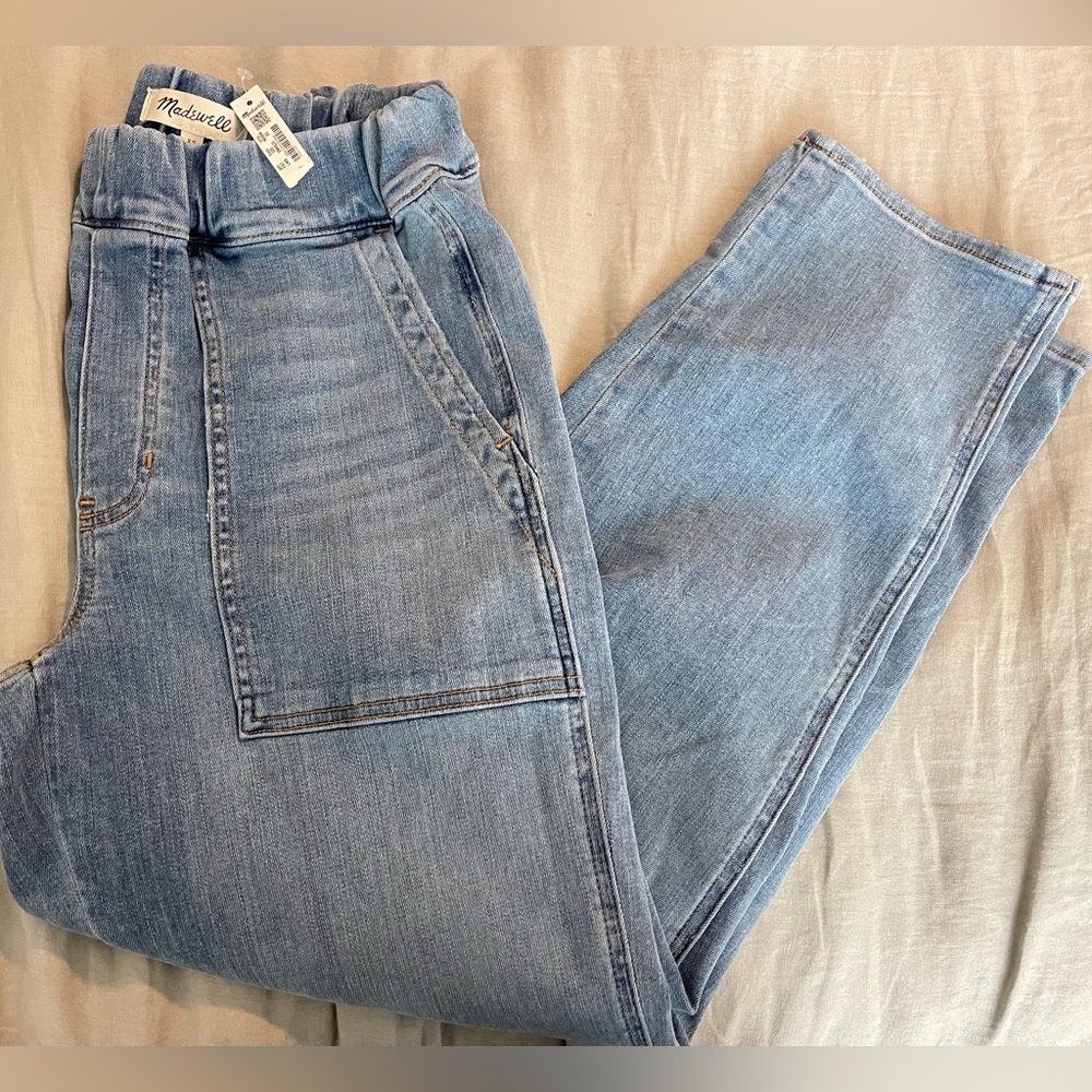 Madewell Pull-On Relaxed Jeans - size XS